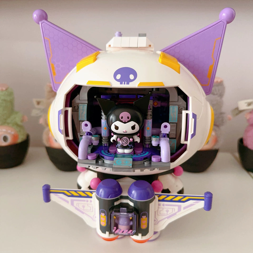 Voyage Series: Kuromi Mechanical Body Building Blocks by TOPTOY