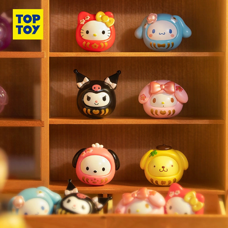 Sanrio Characters: Mini Daruma Dolls Blind Bags by TOPTOY