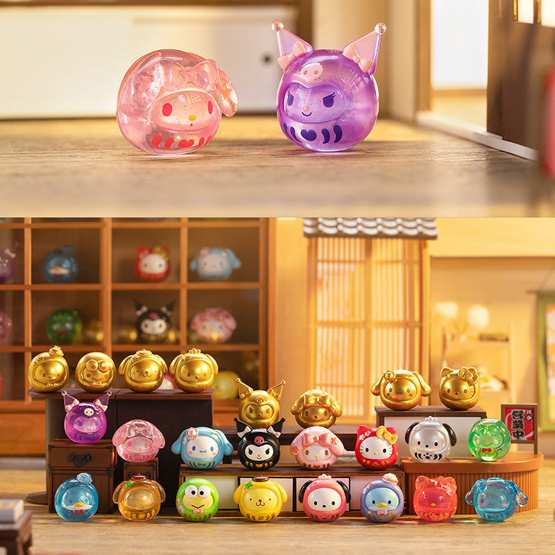 Sanrio Characters: Mini Daruma Dolls Blind Bags by TOPTOY