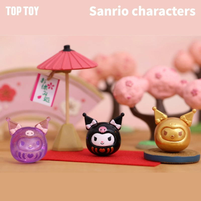 Sanrio Characters: Mini Daruma Dolls Blind Bags by TOPTOY