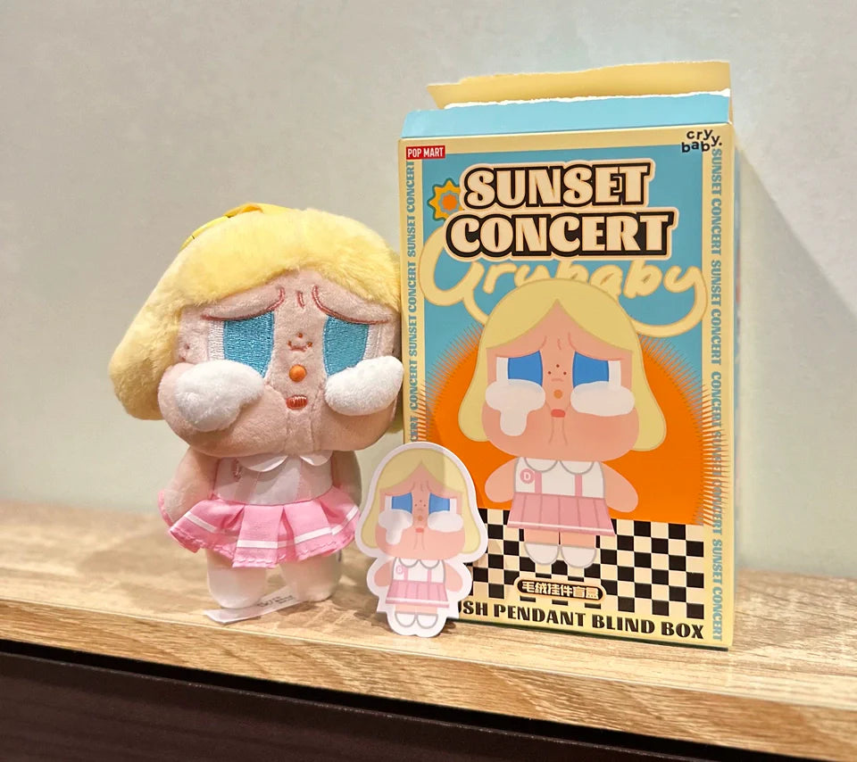 POP MART Crybaby Sunset Concert Plush Pendant Blind Box