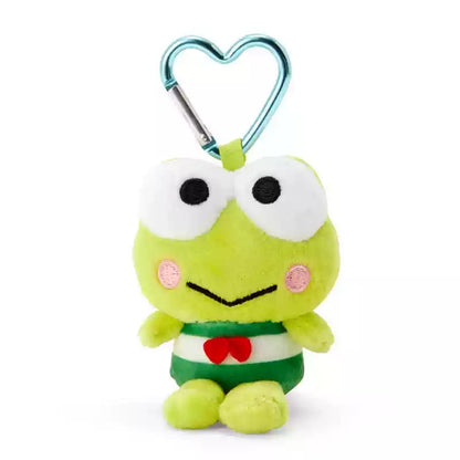 JPN Import Sanrio Plush Keychain with Heart Clip