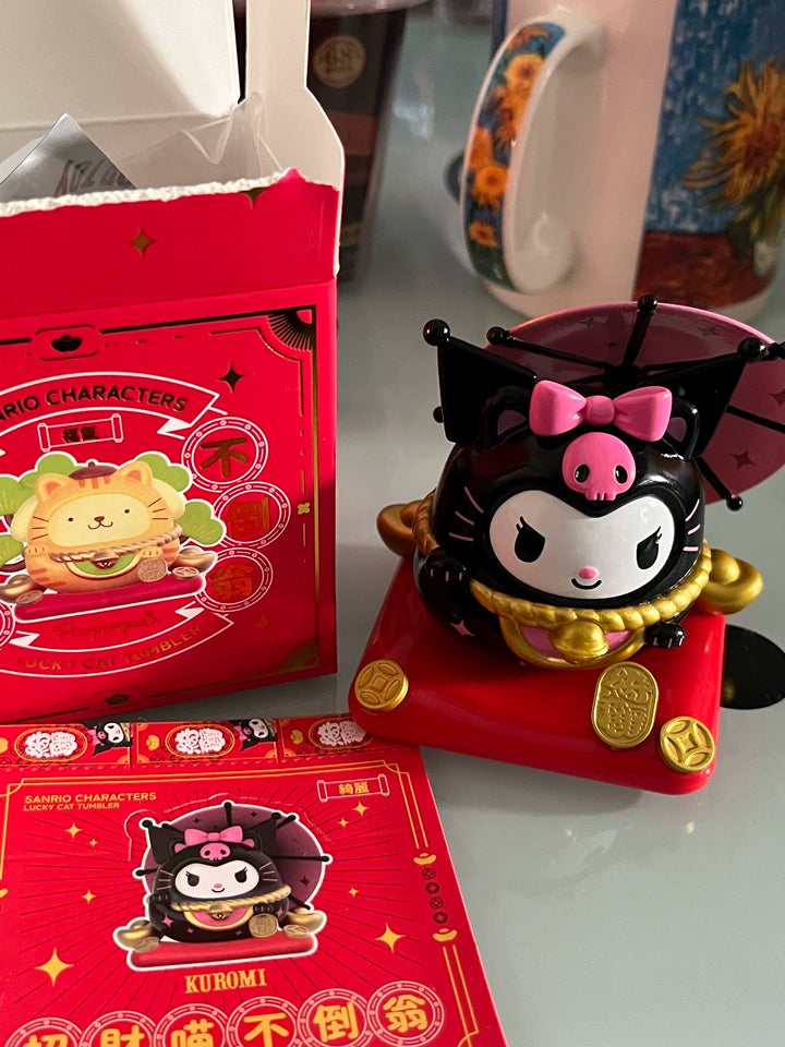 Sanrio Characters: Lucky Cat Tumbler Series Blind Box by TOPTOY