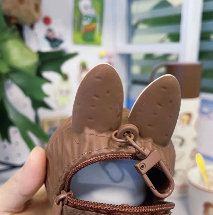 POP MART LABUBU Originals Brown Silicone Earphone Bag | AU