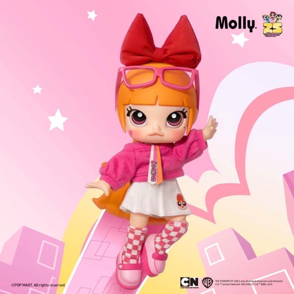 POP MART: MOLLY x Powerpuff Girls Action Figure Dolls