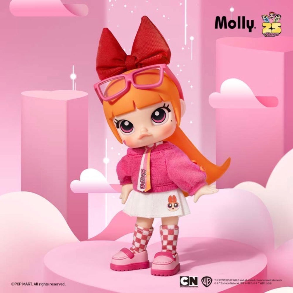 POP MART: MOLLY x Powerpuff Girls Action Figure Dolls