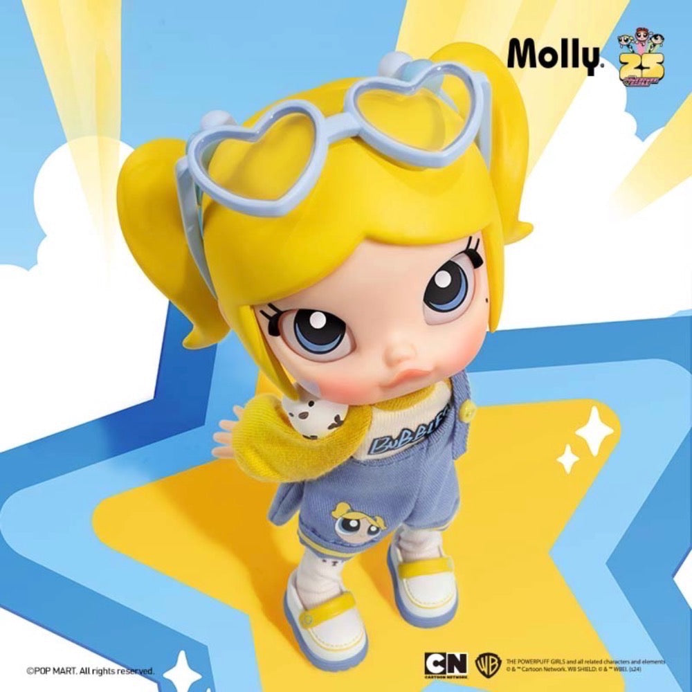 POP MART: MOLLY x Powerpuff Girls Action Figure Dolls