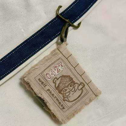 Hirono Well Pharmacy Series Pocket Medical Book Earphone Case Shanghai Limited Edition