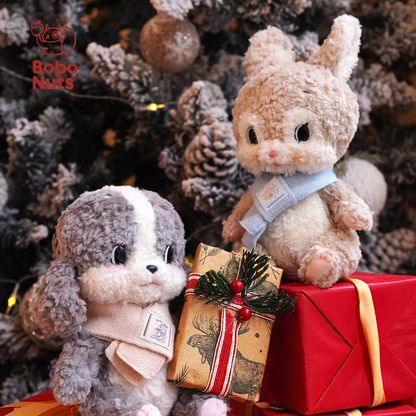 Bobo Nuts Little Luna Rabbit Little Friends Series Plush Toy