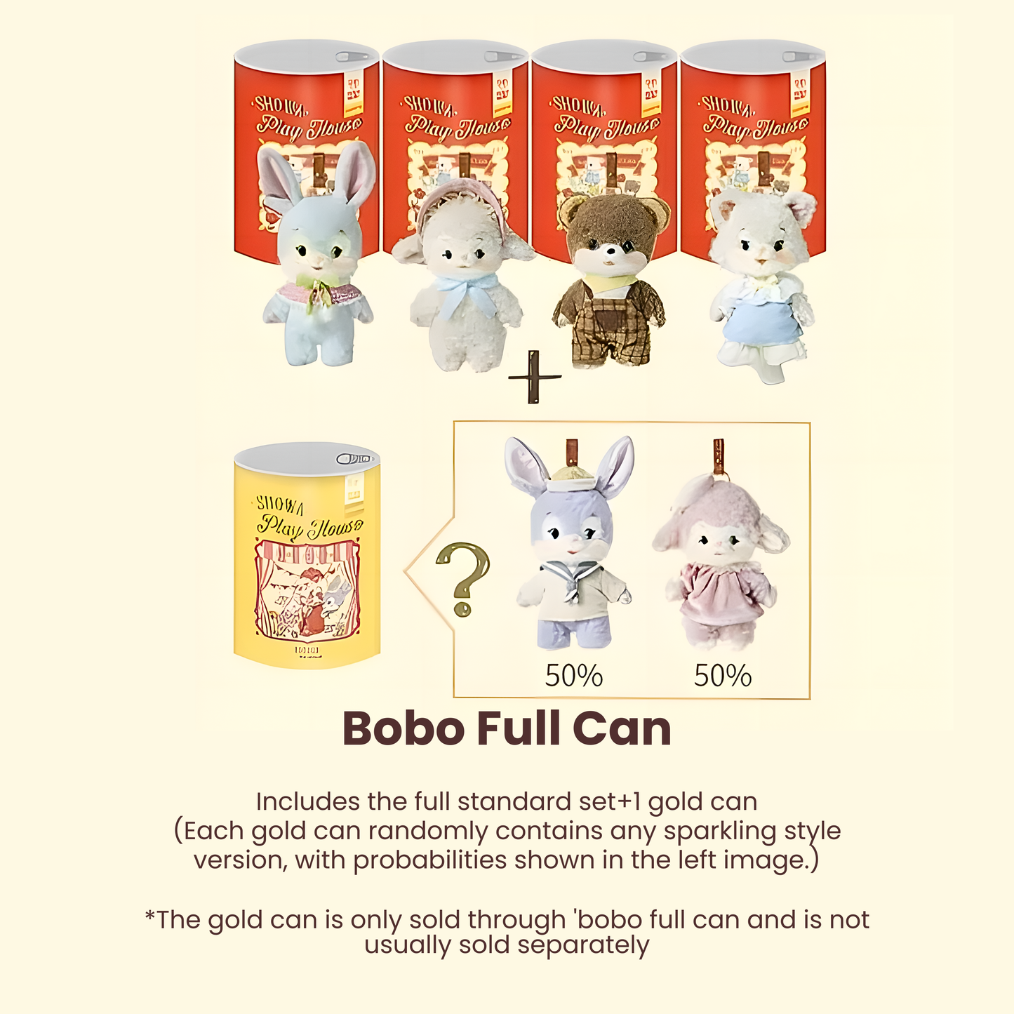 Bobo Nuts Cocotto Play House Series Plush Pendant Blind Box