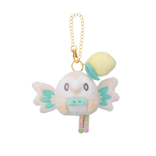 PokePeace Plush Mascot with Chain (Colorful Ver.) Rowlet