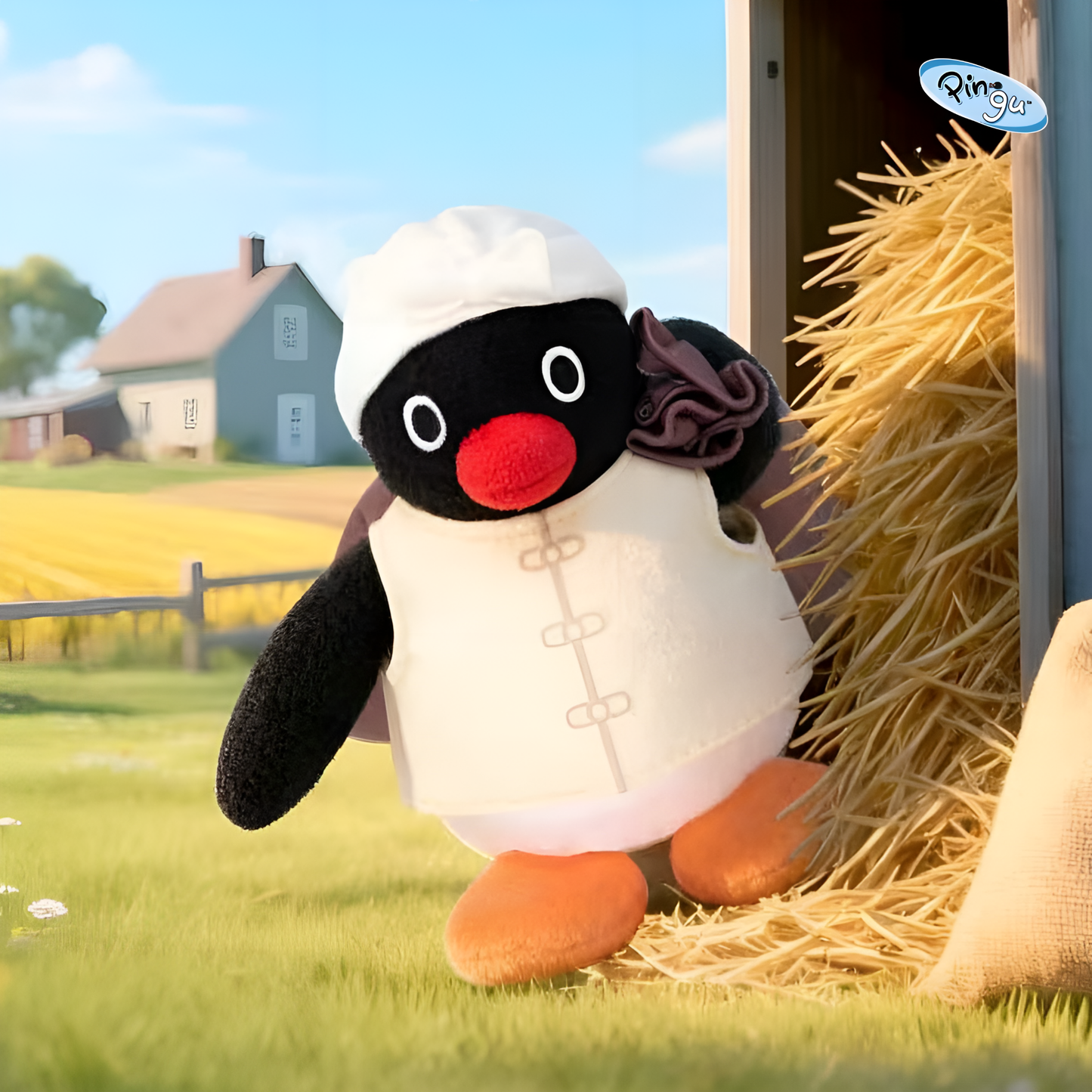 Pingu Happy Farm Series Plush Blind Box