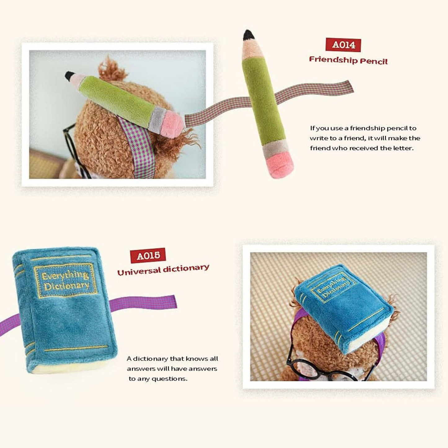 Bobo Nuts Bobotta Squirrel The Study Club Series Plush Toy