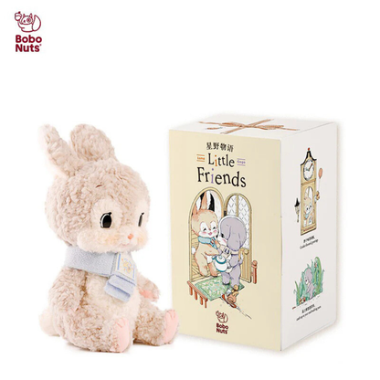 Bobo Nuts Little Luna Rabbit Little Friends Series Plush Toy