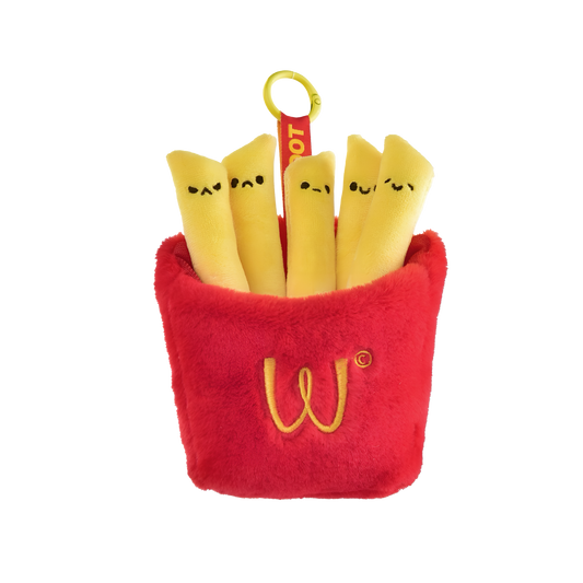 PLZDOT 24hours Make Some French Fries Pendant Plush
