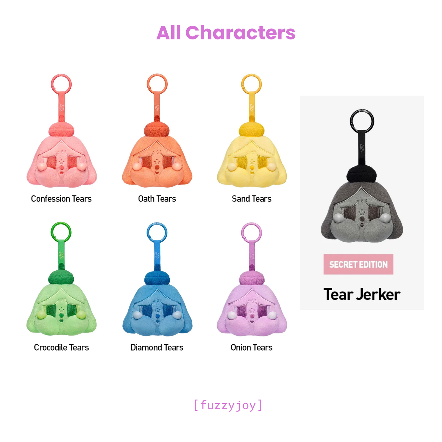 CRYBABY Tears Launch Project Series Plush Pendant Blind Box