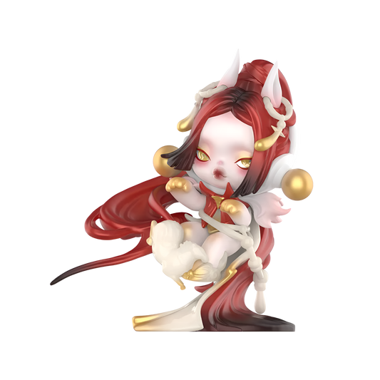 SKULLPANDA Celestial Horse Figure