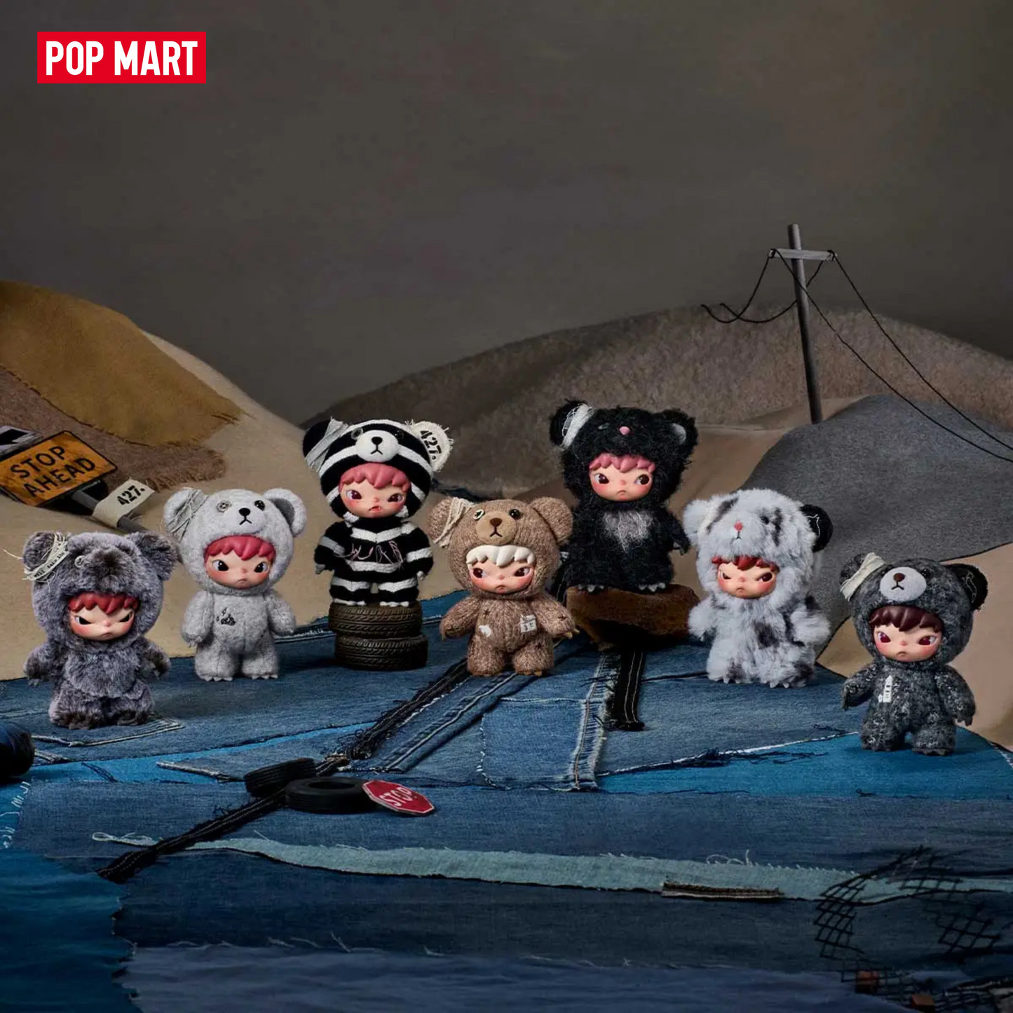 Hirono Road Journal Series-Plush Doll Pendant Blind Box