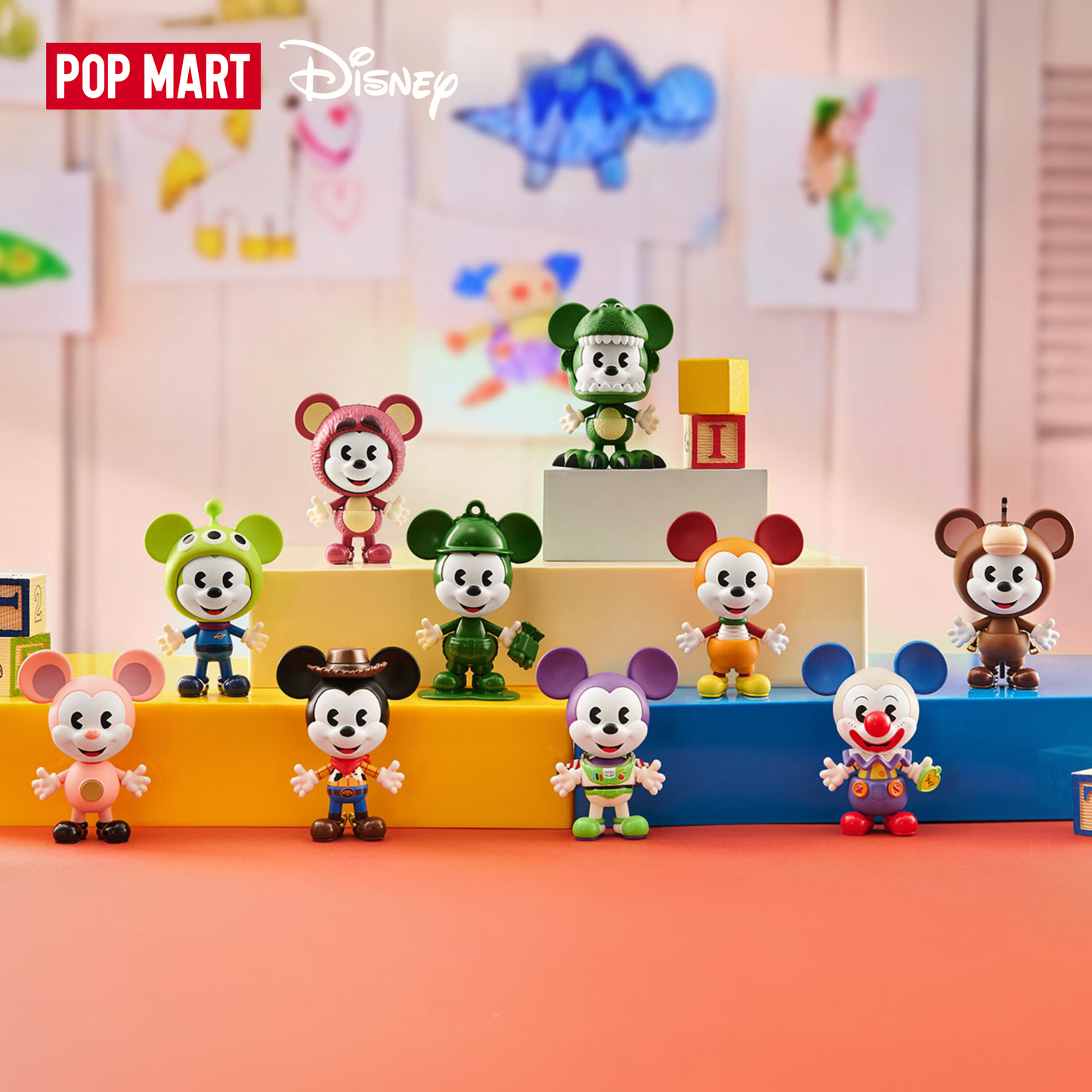 Disney Mickey Remixed: Mickey Meets Pixar Series Figures