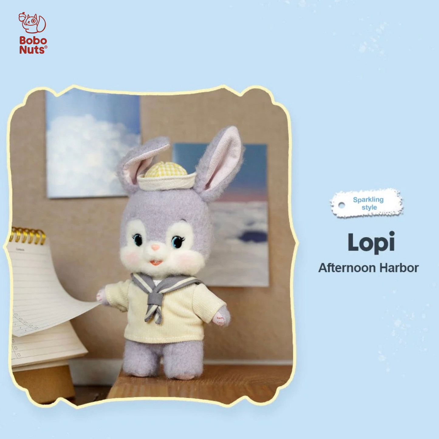 Bobo Nuts Cocotto Play House Series Plush Pendant Blind Box