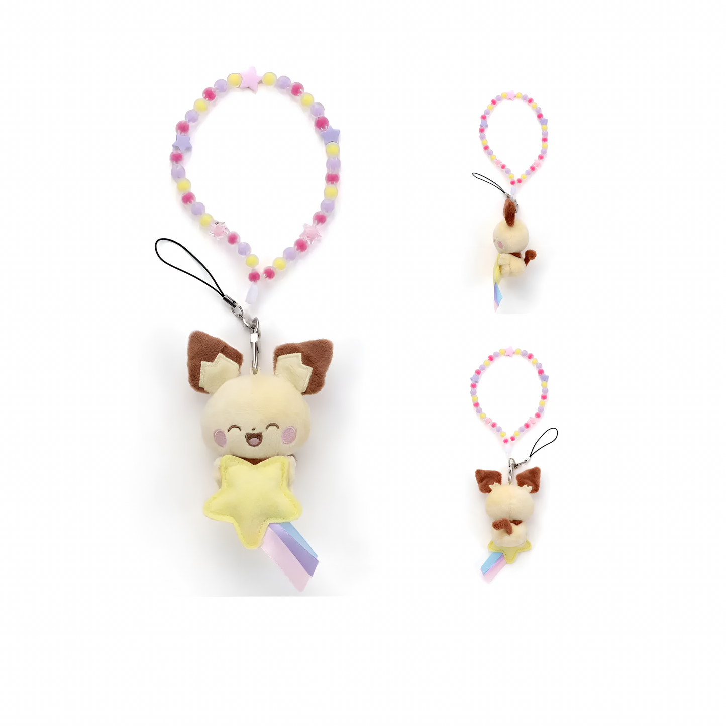 PokePeace Stuffed Strap (Star Ver.): Pichu