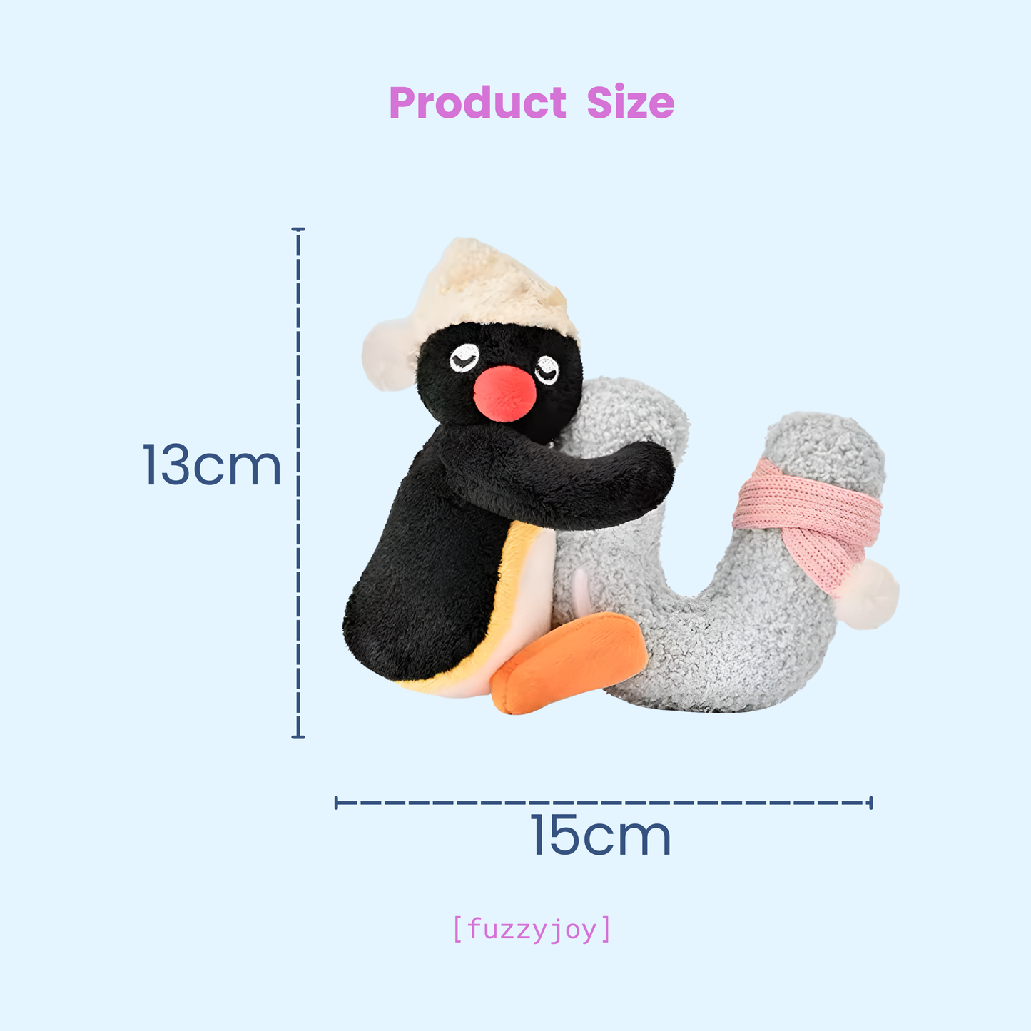 PINGU x SHANDMOO Home Series Plush Pendant