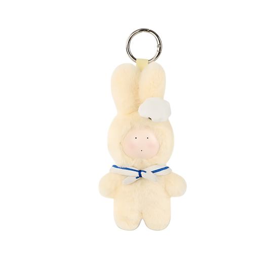 Anthony Fuji Rabbit 20th Anniversary Fluffy Love Series Plush Keychain Blind Box