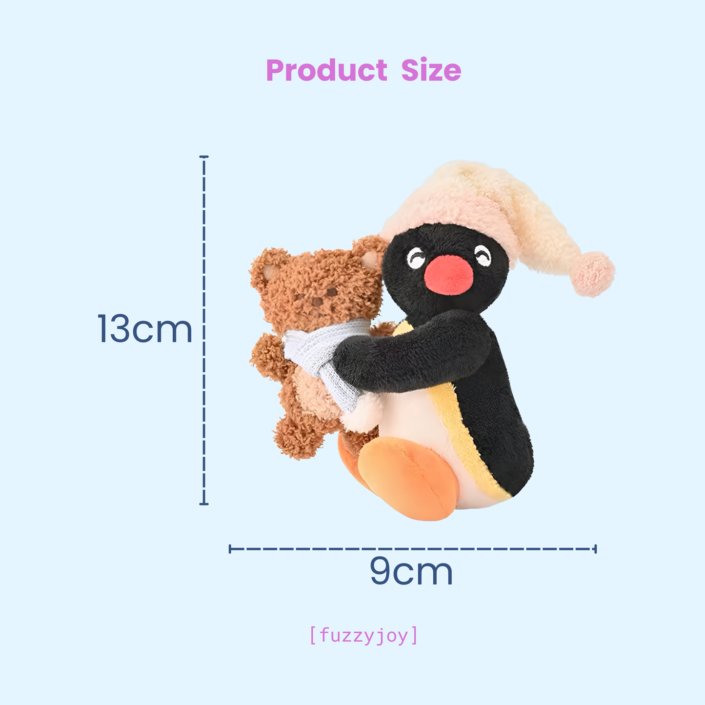 PINGU x SHANDMOO Home Series Plush Pendant
