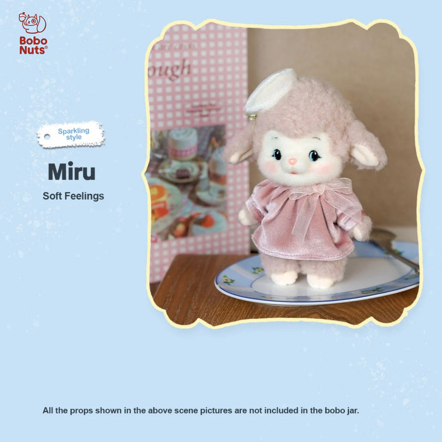 Bobo Nuts Cocotto Play House Series Plush Pendant Blind Box