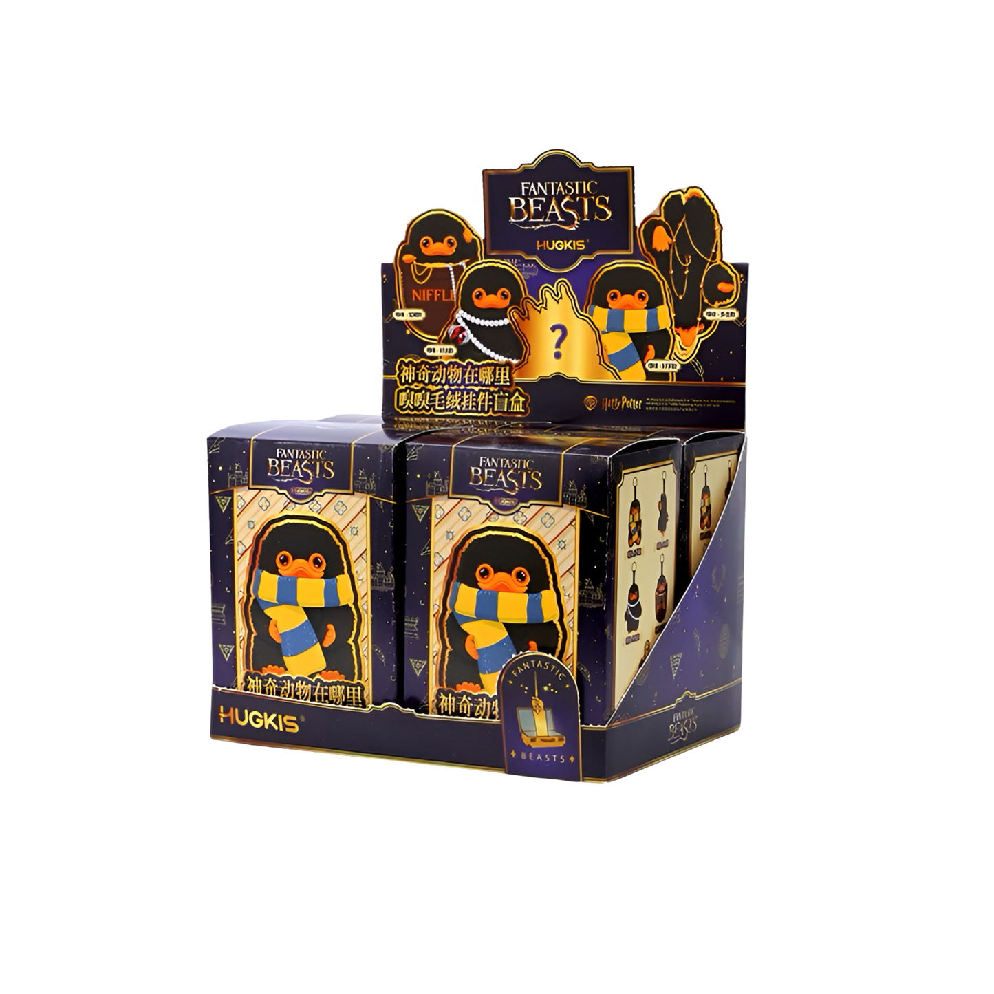 HUGKIS Harry Potter Fantastic Beasts Niffler Series Pendant Plush Blind Box