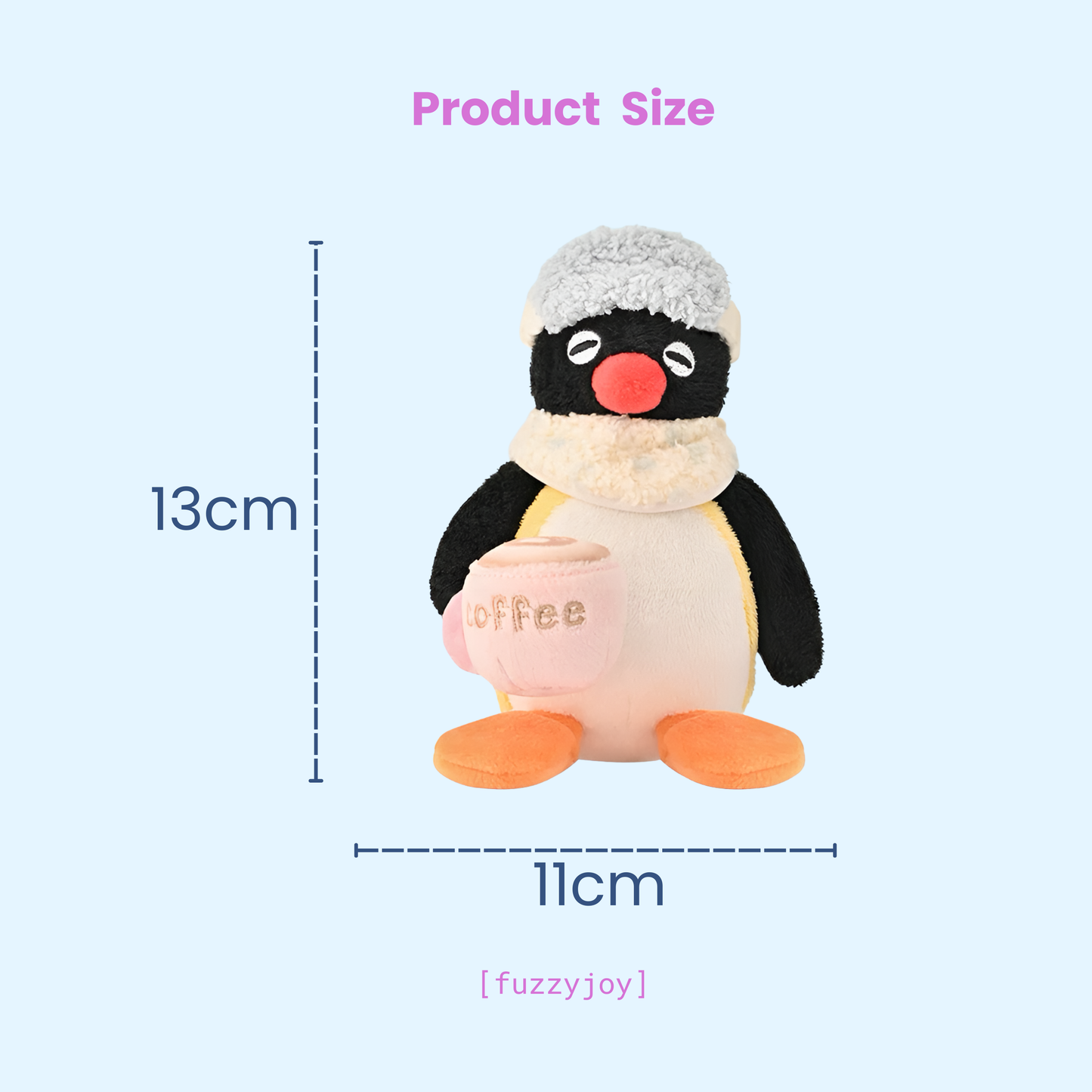 PINGU x SHANDMOO Home Series Plush Pendant