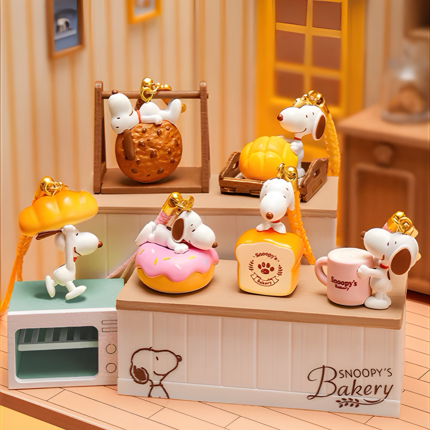 M&G Shop - Peanuts Snoopy Lucky Bakery Series Keychain Blind Box