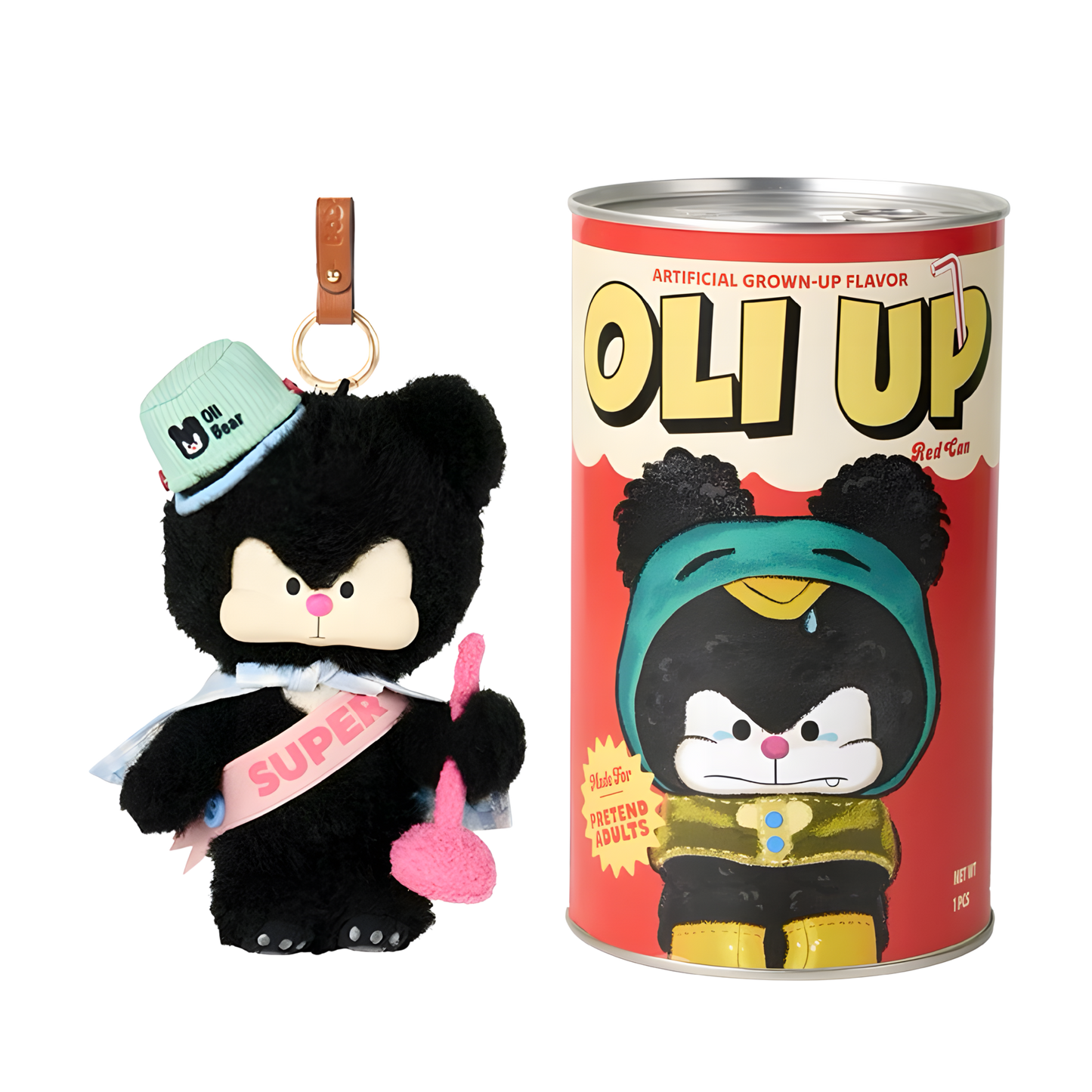 Bobo Nuts Oli Bear OLI UP Series Plush Pendant Blind Box
