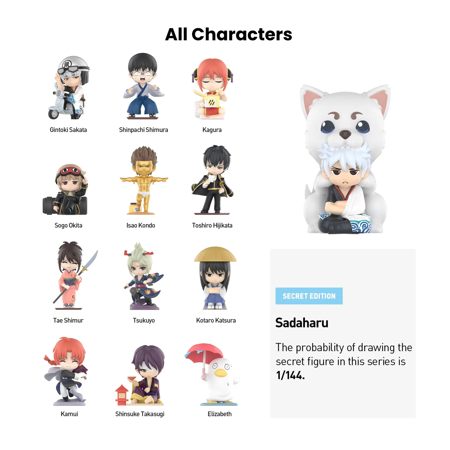 Gintama Welcome To Yorozuya Series Figures