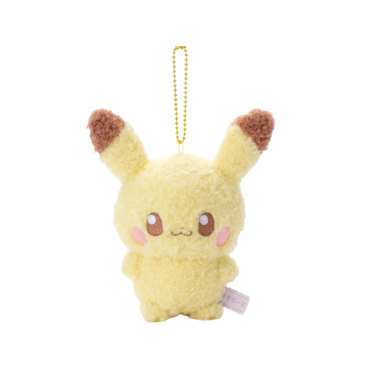 Takara Tomy - PokePeace Pikachu Plush Keychain