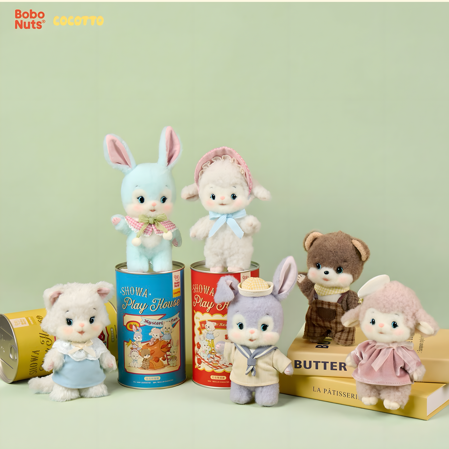 Bobo Nuts Cocotto Play House Series Plush Pendant Blind Box