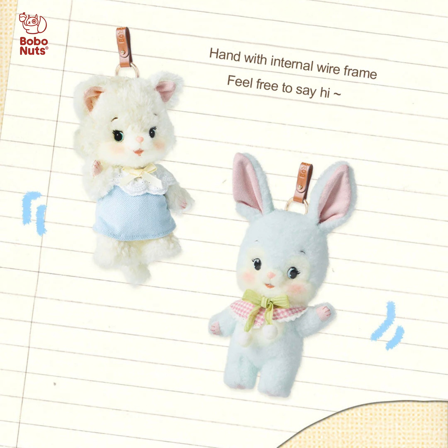 Bobo Nuts Cocotto Play House Series Plush Pendant Blind Box