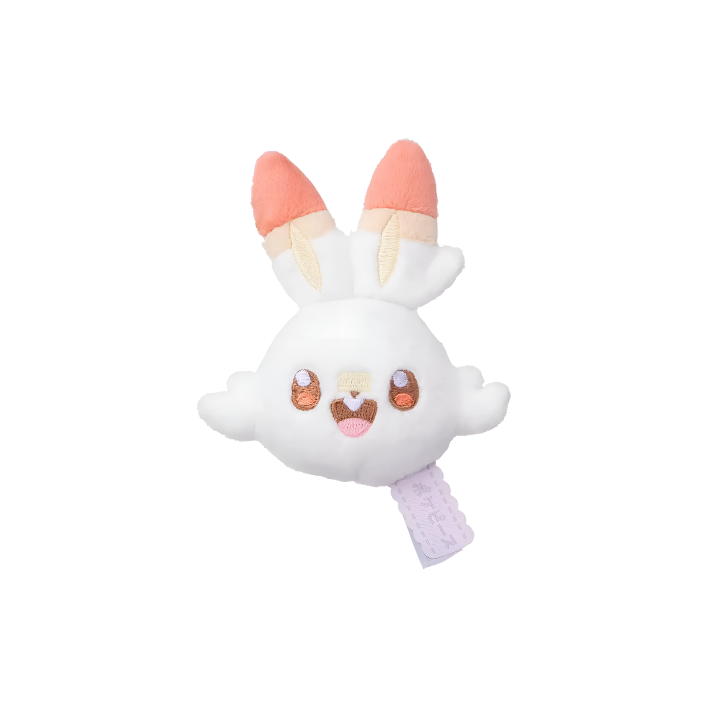 PokePeace Stuffed Badge Scorbunny