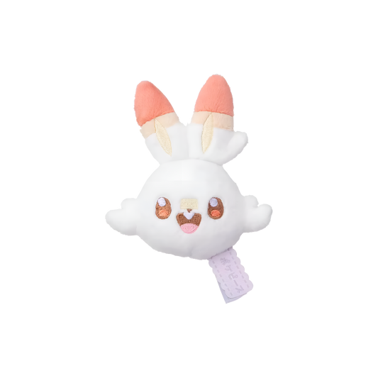PokePeace Stuffed Badge Scorbunny