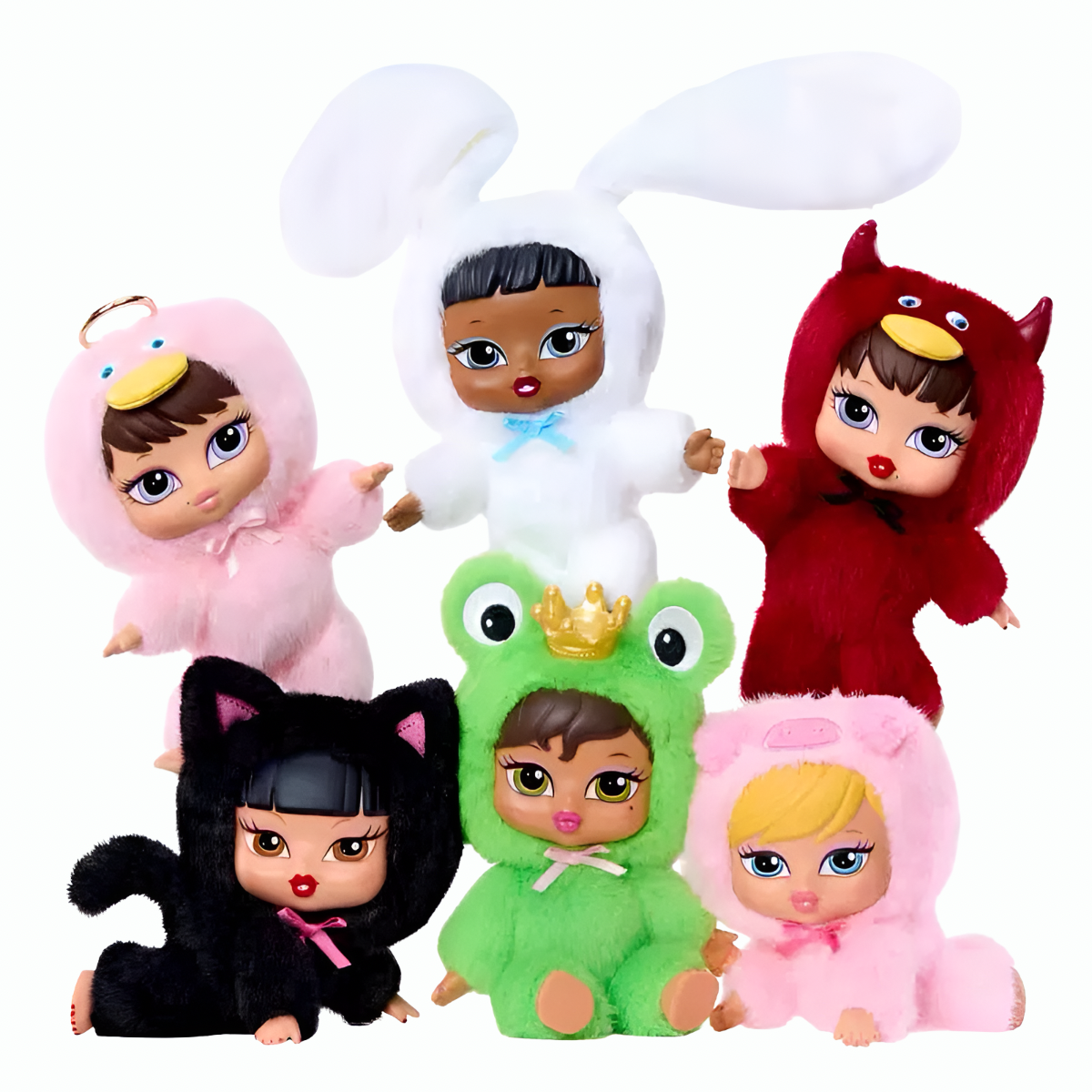 Bratz Bratziez Iconz Series Plush Keychain Blind Box