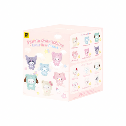Sanrio Characters Little Bear Planet Series Vinyl Plush Pendant Blind Box