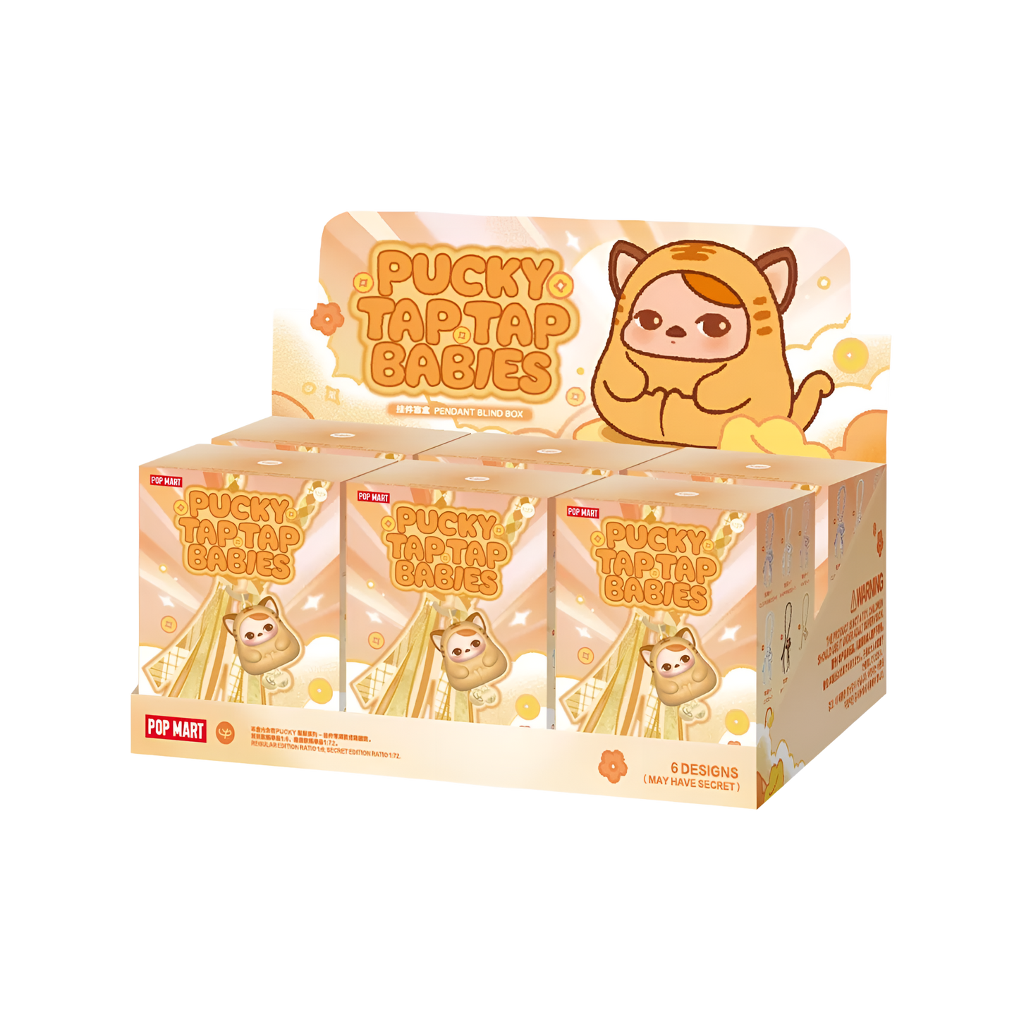 Pucky Tap Tap Babies Series - Pendant Blind Box