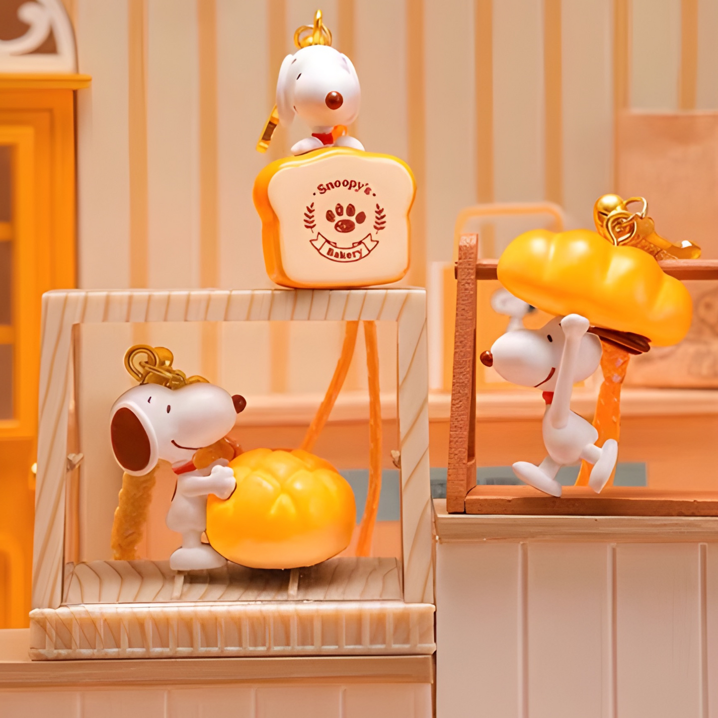 M&G Shop - Peanuts Snoopy Lucky Bakery Series Keychain Blind Box