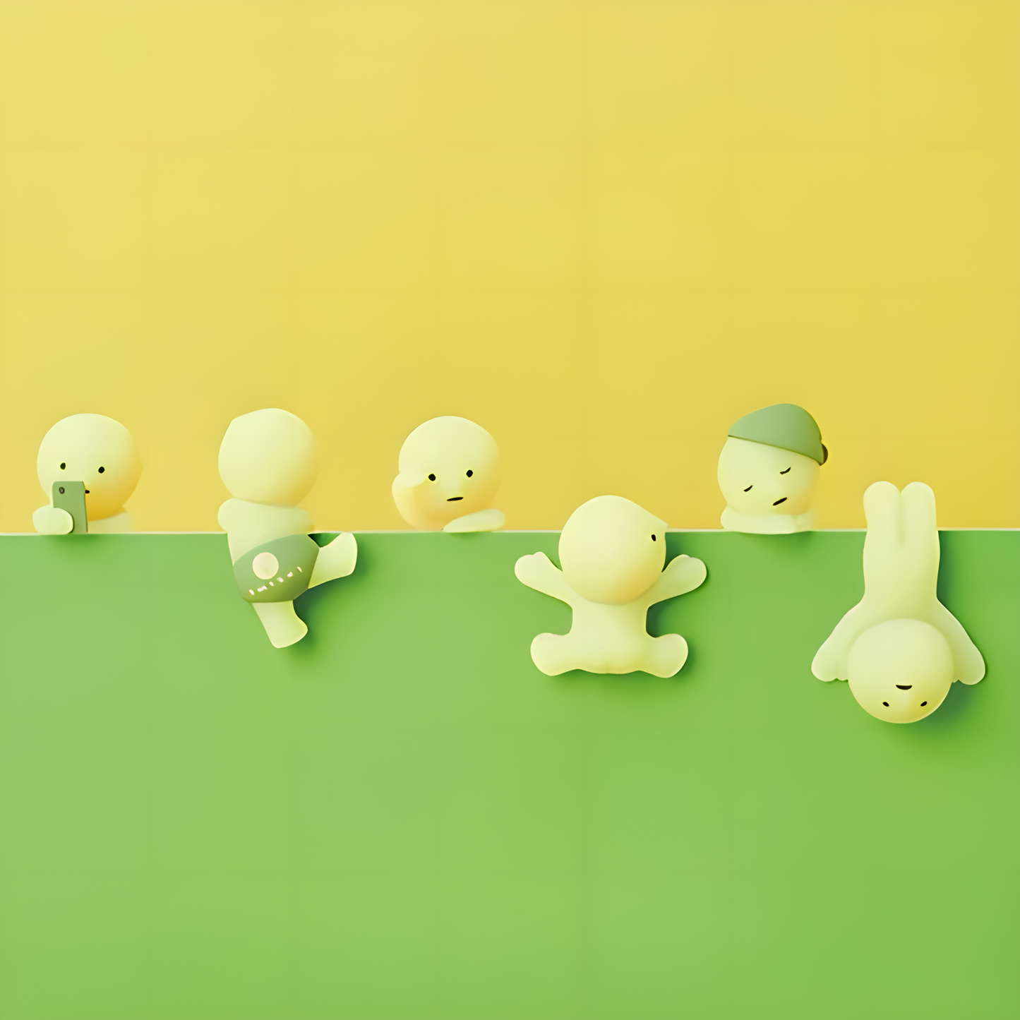 SMISKI Hippers Decorative Mini Figures Blind Box