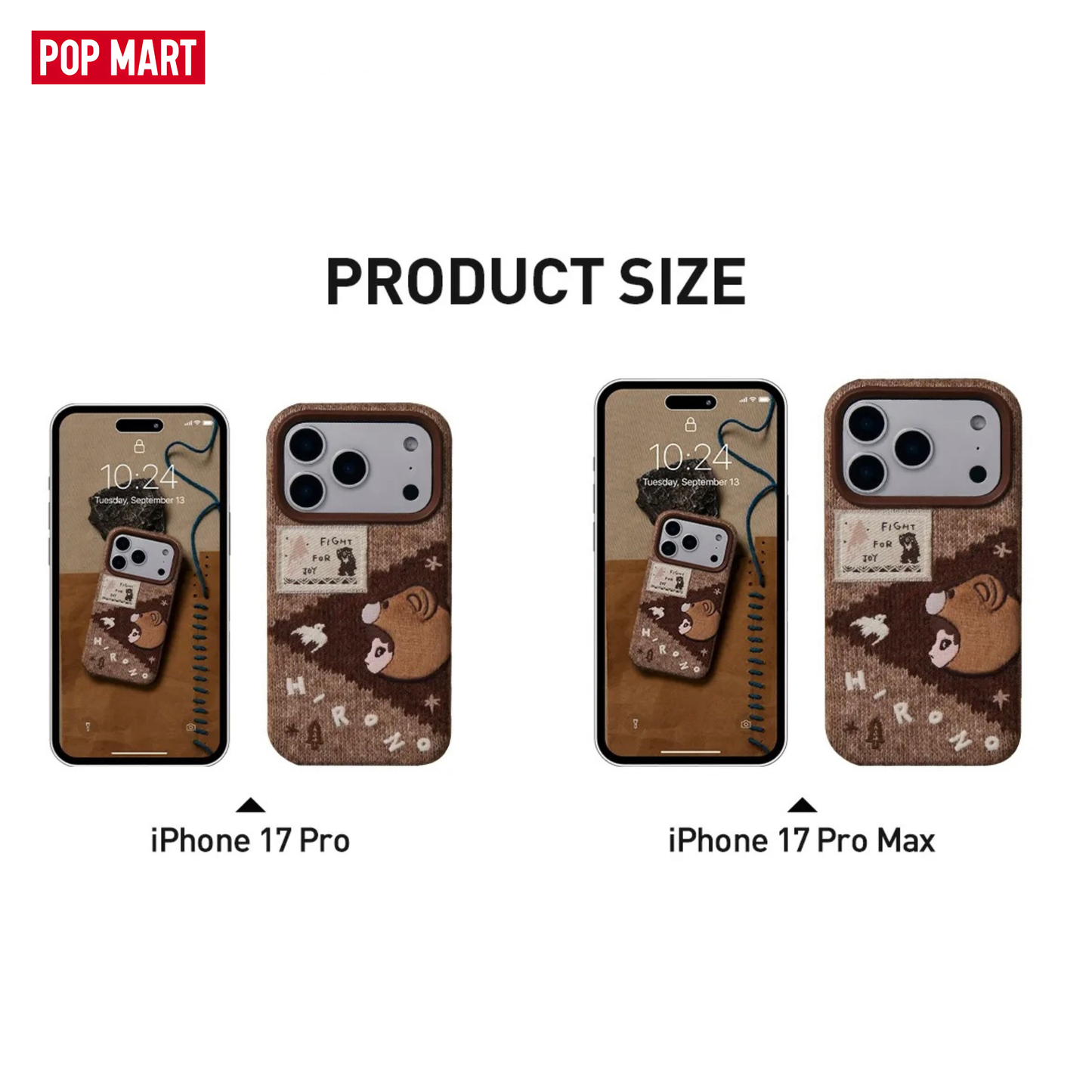 Hirono Road Journal Series-Knitted Phone Case