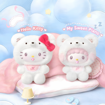 Sanrio Characters Little Bear Planet Series Vinyl Plush Pendant Blind Box