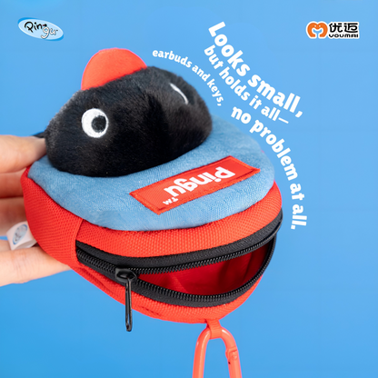 Pingu Mini Backpack Collection Series Plush Pendant