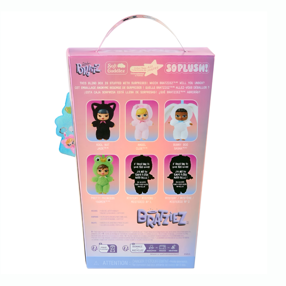 Bratz Bratziez Iconz Series Plush Keychain Blind Box