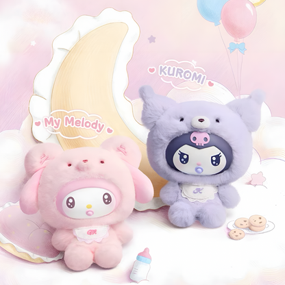 Sanrio Characters Little Bear Planet Series Vinyl Plush Pendant Blind Box