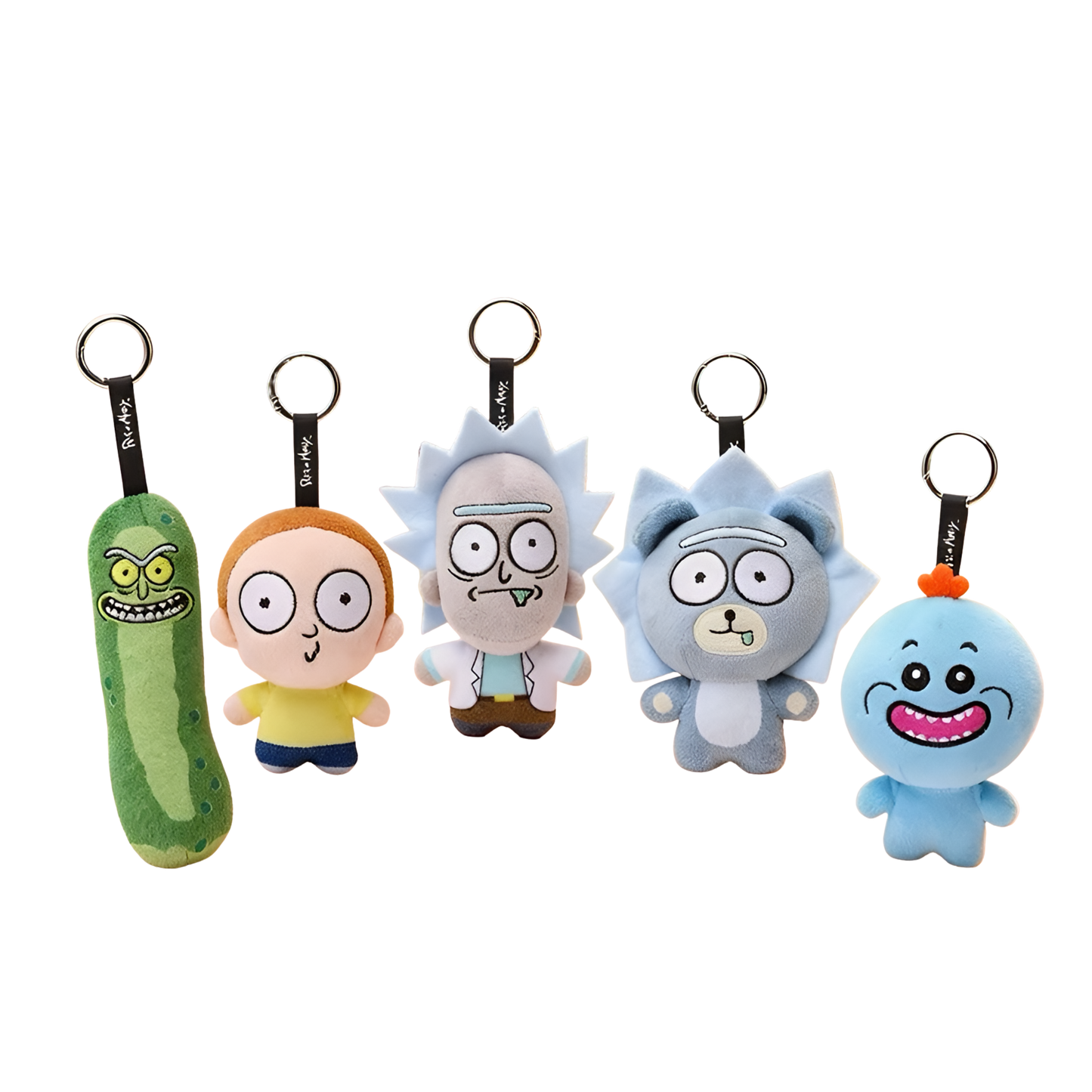 HUGKIS x Adult Swim Rick and Morty Pendant Plush